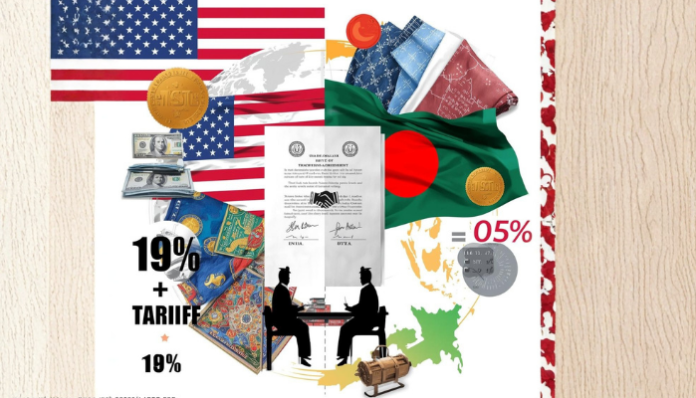 ಅಮೆರಿಕ ಬಾಂಗ್ಲಾದೇಶ ವ್ಯಾಪಾರ ಒಪ್ಪಂದ 19% ಸುಂಕ ಜವಳಿ ಶೂನ್ಯ ತೆರಿಗೆ ಭಾರತ ಪರಿಣಾಮ