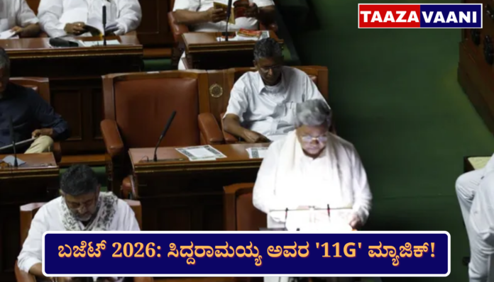 11G economic model| Siddaramaiah's '11G Economic Model'; ₹65,000 crore reserved for guarantees!