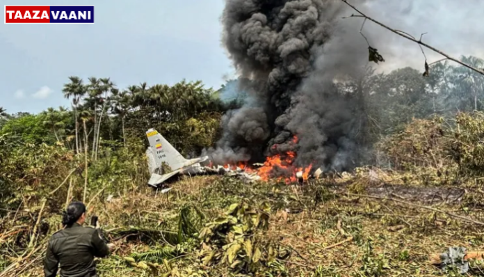 Colombia Plane Crash: Military plane carrying 125 soldiers crashes; 66 dead
