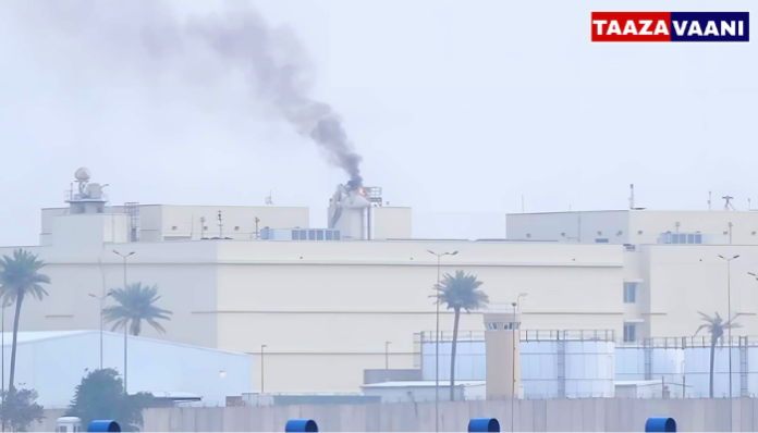 Missile attack on US embassy: Massive explosion at Baghdad helipad! Fierce form of Iran-Israel war!