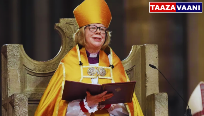 Sarah Mullally: Sarah Mullally enthroned as the first female Archbishop of Canterbury