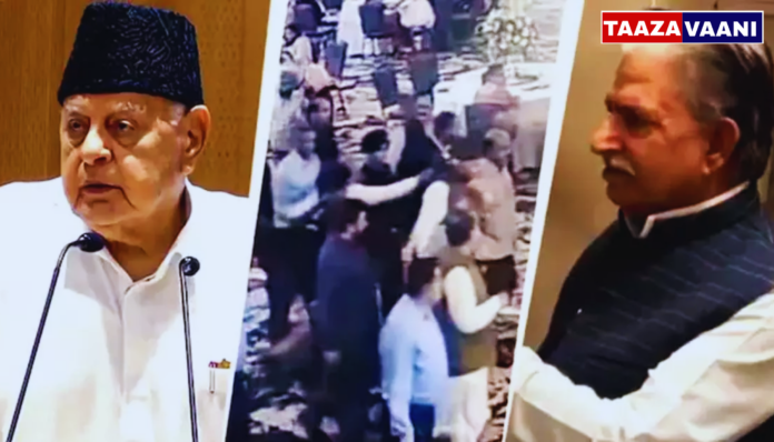 Shocking incident in Jammu: Attempted shooting at Farooq Abdullah at wedding house! Assassin's gruesome sketch fails!