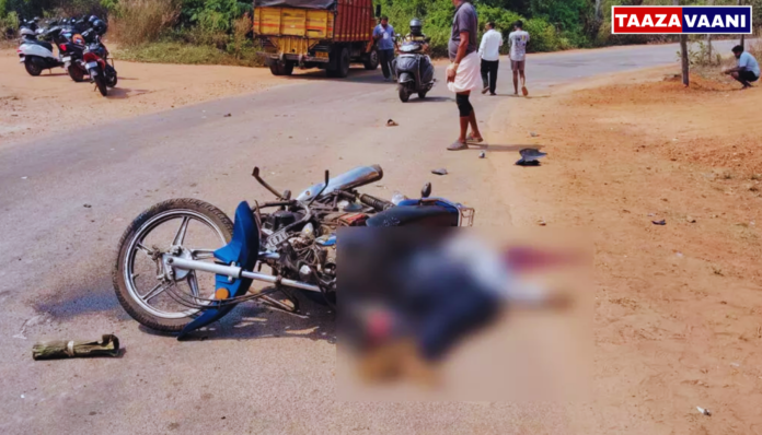 Udupi: Bike and tempo collide head-on; Elderly man from Hirega dies on the spot!