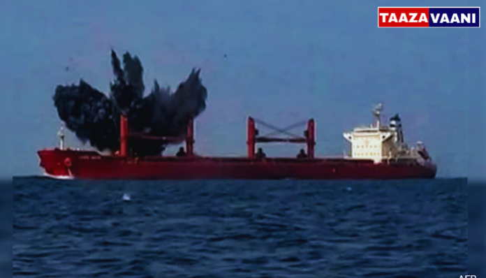 Under water Drone: Iranian underwater drone attacks American ship! An Indian killed in explosion!