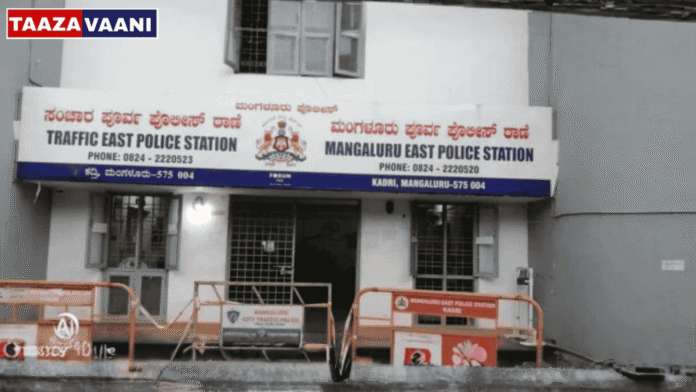 Biker attacks police personnel in Mangalore: Thug hits him in the face, smashes mobile phone worth ₹28,000!; Woman threatens to hit him with slippers! 🚨POLICE ATTACK