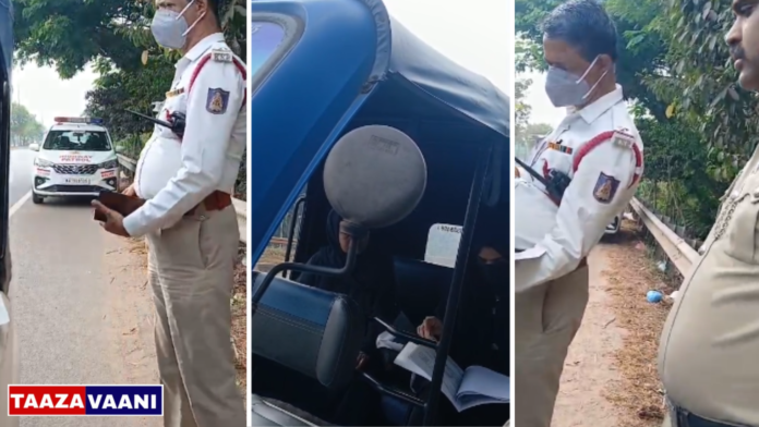 Mangaluru | Deralakatte : Police stop auto carrying dialysis patient and harass him!