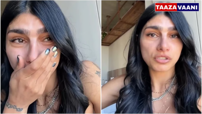 Mia Khalifa: 'This is the most painful day'; Mia Khalifa in tears!