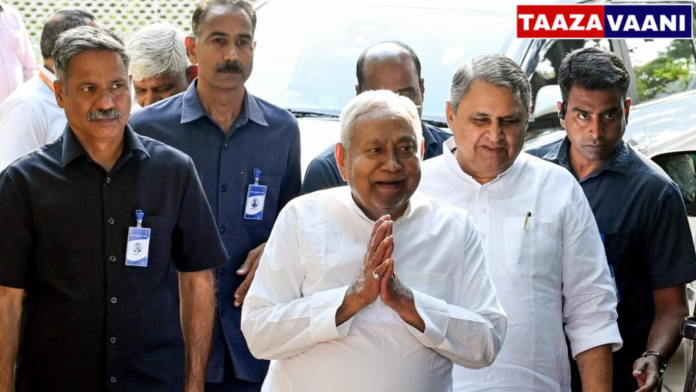 Nitish Kumar Rajya Sabha oath: Bihar Chief Minister Nitish Kumar took oath as Rajya Sabha member
