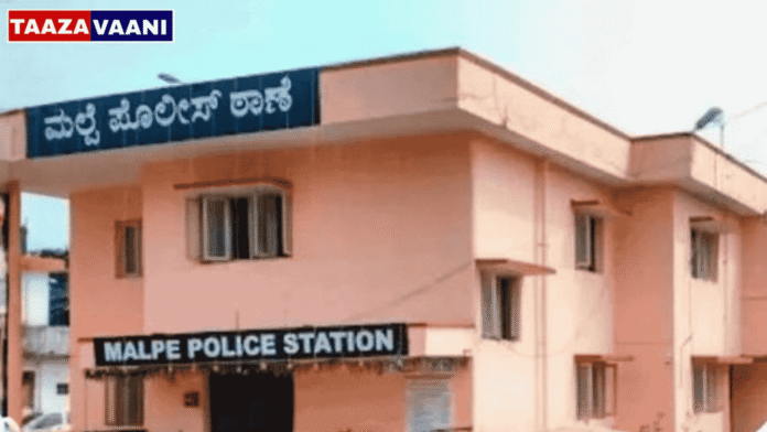 olice shock rowdy sheeter's house in Malpe Cars worth ₹7 lakhs illegally hidden seized!; Sadaf escapes by jumping off terrace!