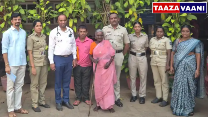 Puttur: Government hospital that gave life to a destitute elderly person; Praise for the humanity of doctors and police!