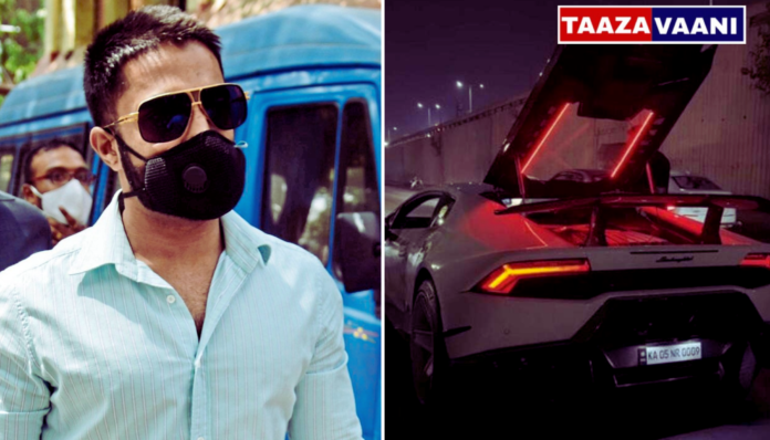 Ricky Rai Lamborghini Seized : Lamborghini car seized; Ricky Rai caught using fake number plate!