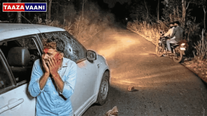 'Spicy powder' gang rampages on Sullia Bellare Road at night!: Be careful before stopping the car and getting out; A man from Tamil Nadu escaped with his life!