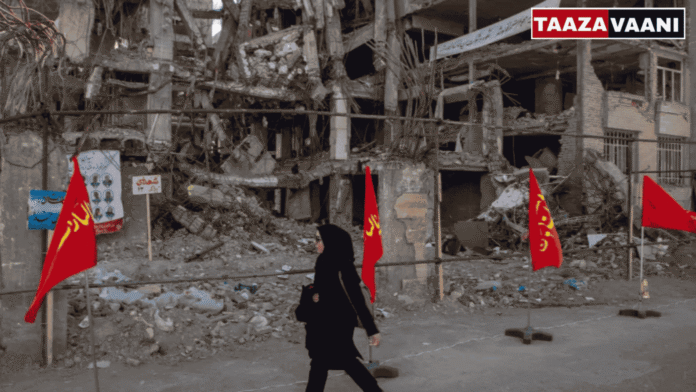 Tehran Synagogue Destroyed Synagogue in Tehran 'completely destroyed' in US-Israeli attack