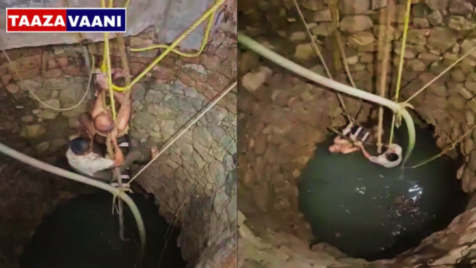Udupi: Elderly man rescued alive from well after three days
