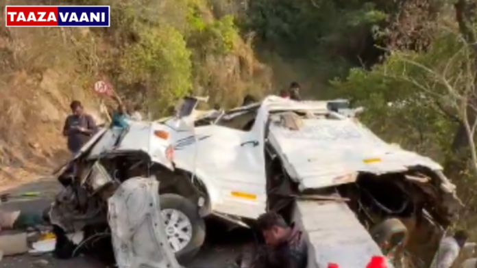 Valparai: Nine people from Kerala died in an accident in Valparai near Pollachi, Coimbatore.