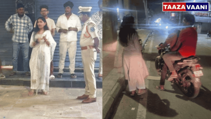 Hyderabad | Shock for lady IPS officer who went for reality check: 40 people arrested for threatening her as a single woman!