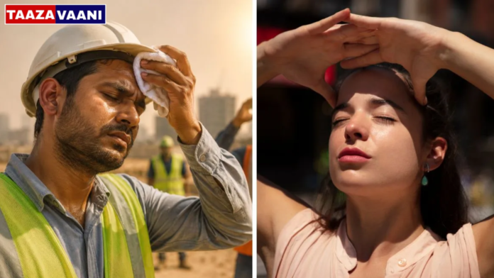 Job loss due to heat stress India: Doctors warn that excessive heat in the workplace can harm physical and mental health