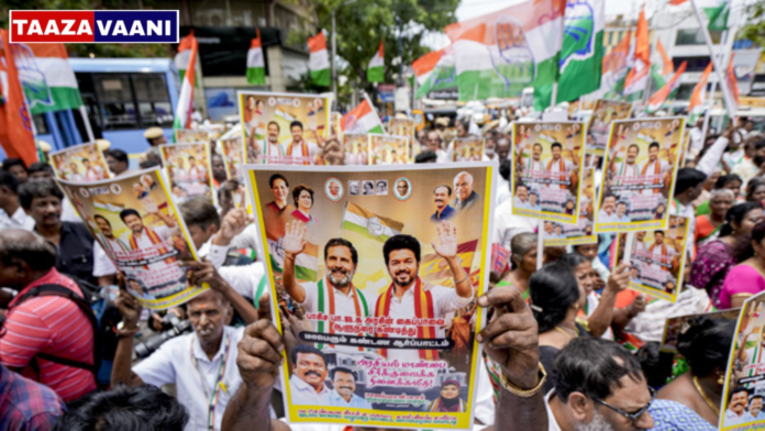 Tamil Nadu: Congress protests across the state against the Governor over government formation