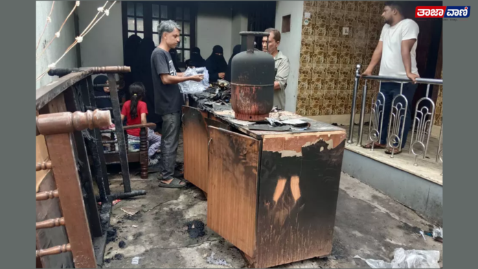 Jokatte: House completely damaged due to a short circuit; young man sustains burn injuries!